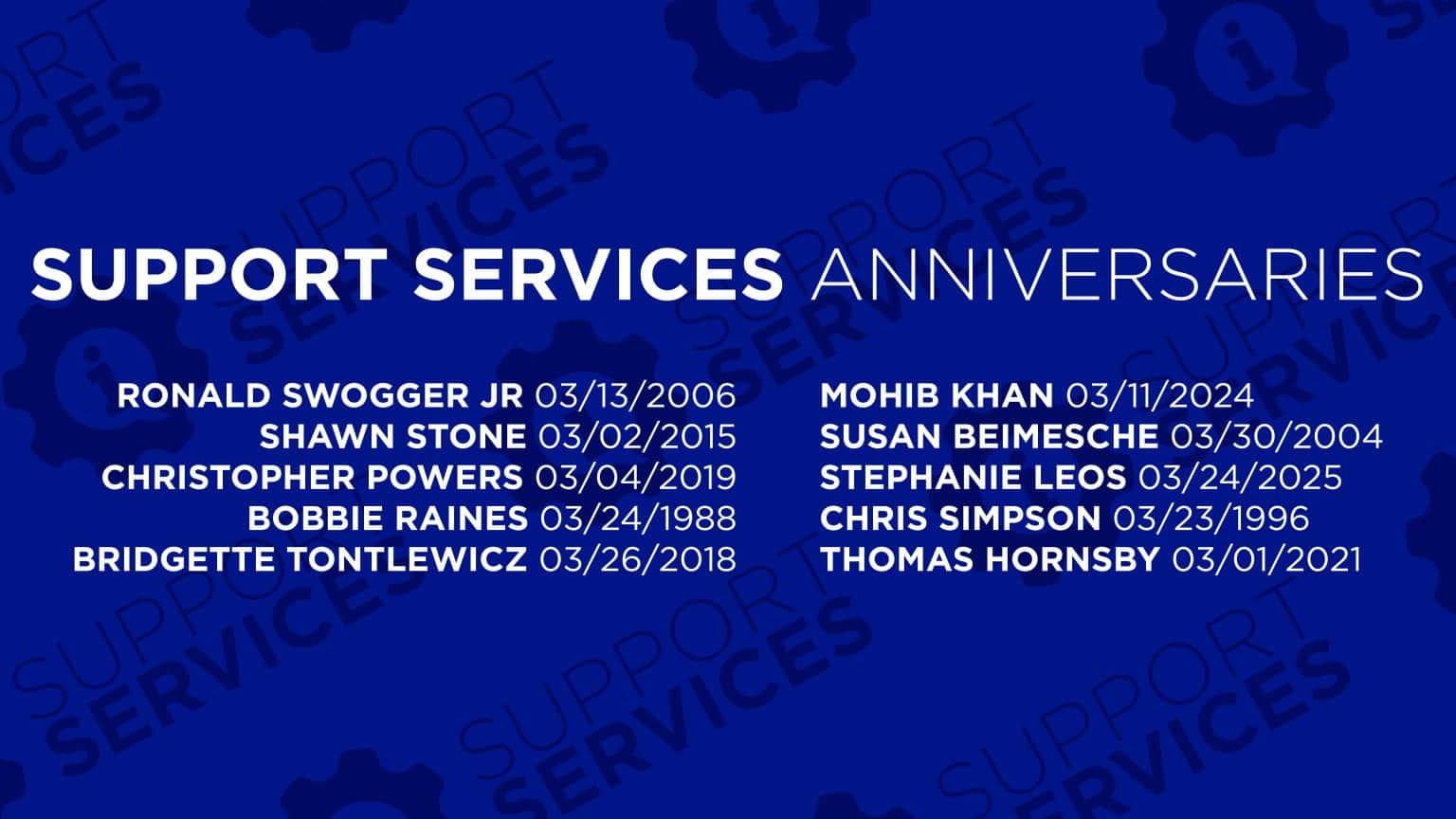TWT Anniversaries March26_05_Support Services